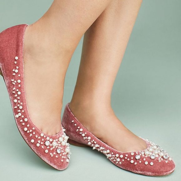 Anthropologie Opulent Ballet Flats - Picture 4 of 5